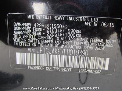 2015 Subaru Impreza 2.0i Premium AWD   - Photo 23 - Mishawaka, IN 46545