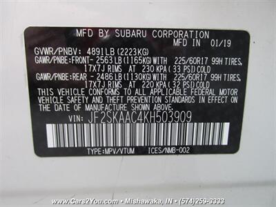 2019 Subaru Forester 2.5i AWD   - Photo 33 - Mishawaka, IN 46545