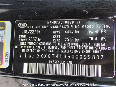 2016 Kia Optima LX - Photo 32 - Mishawaka, IN 46545