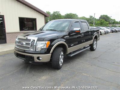 2011 Ford F-150 Lariat SuperCrew 4x4   - Photo 2 - Mishawaka, IN 46545