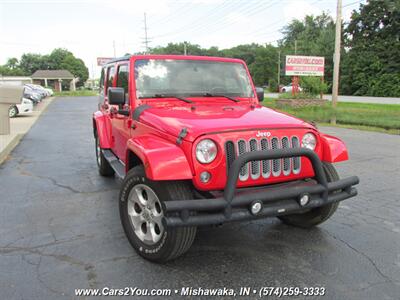 2015 Jeep Wrangler Unlimited Sahara 4x4 SUV