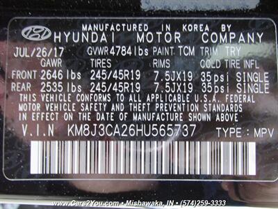 2017 Hyundai TUCSON 1.6T SE AWD   - Photo 34 - Mishawaka, IN 46545