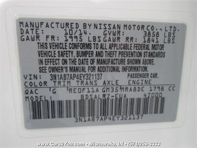 2014 Nissan Sentra SR   - Photo 26 - Mishawaka, IN 46545