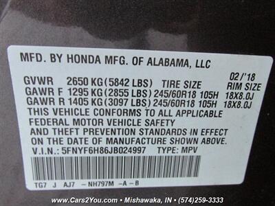 2018 Honda Pilot EX-L w/RES 4x4 - Photo 41 - Mishawaka, IN 46545