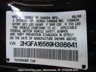 2009 Honda Civic LX   - Photo 27 - Mishawaka, IN 46545