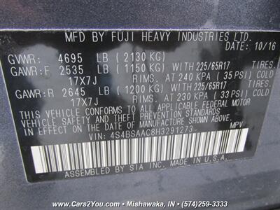2017 Subaru Outback 2.5i AWD   - Photo 35 - Mishawaka, IN 46545