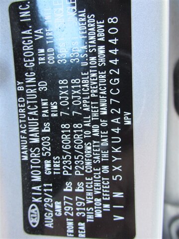 2012 Kia Sorento EX - Photo 25 - Mishawaka, IN 46545