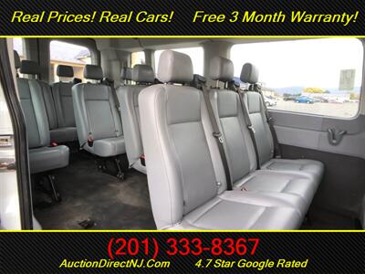 2017 Ford Transit T-350 T350 MEDIUM ROOF 14 Passenger LWB XL Van   - Photo 16 - Jersey City, NJ 07307