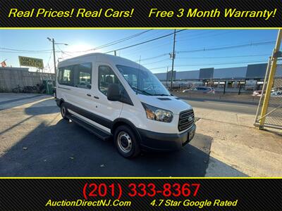 2017 Ford Transit T-350 T350 MEDIUM ROOF 14 Passenger LWB XL Van   - Photo 1 - Jersey City, NJ 07307