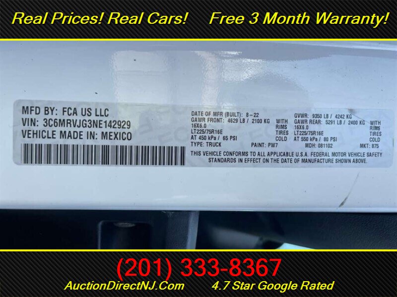 2022 RAM ProMaster 3500 159 WB   - Photo 41 - Jersey City, NJ 07307