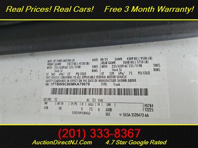 2021 Ford Transit T-350 T350 MEDIUM ROOF LWB Cargo Van   - Photo 17 - Jersey City, NJ 07307