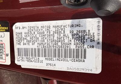 2004 Toyota Camry SE V6 - Photo 7 - Bakersfield, CA 93305