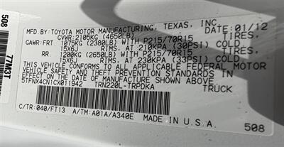 2012 Toyota Tacoma - Photo 7 - Bakersfield, CA 93305