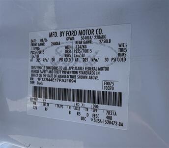 2007 Ford Ranger XLT   - Photo 7 - Bakersfield, CA 93305
