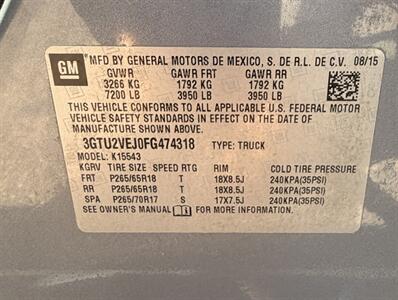 2015 GMC Sierra 1500 SLT   - Photo 7 - Bakersfield, CA 93305