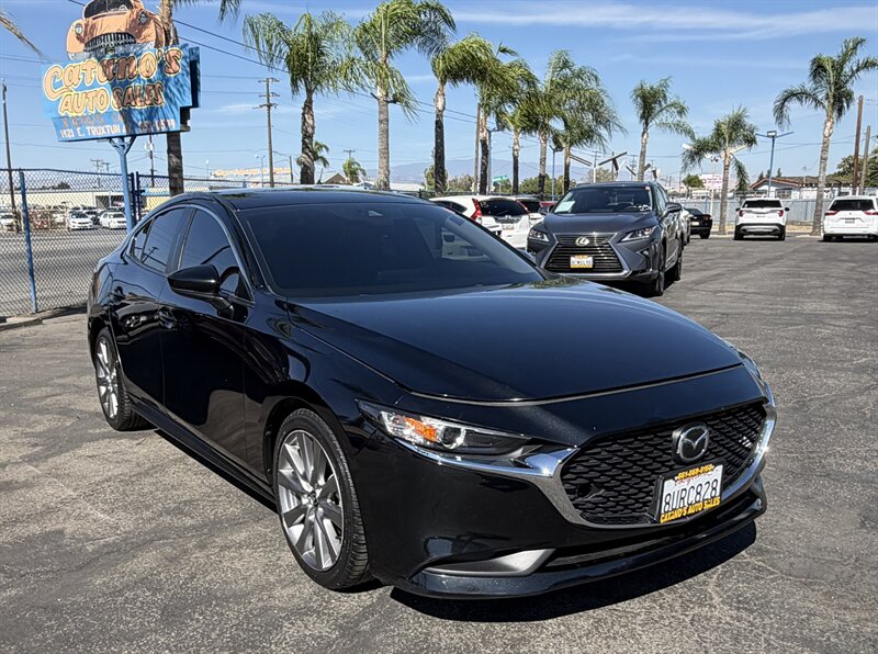 Jet Black Mica 2021 Mazda MAZDA3 Sedan Front-Wheel Drive Automatic