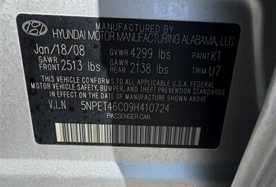 2009 Hyundai SONATA GLS   - Photo 25 - Bakersfield, CA 93305