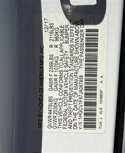 2018 Honda Accord Touring - Photo 7 - Bakersfield, CA 93301