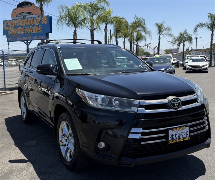 Black 2019 Toyota Highlander Limited Platinum AWD SUV / Crossover All-Wheel Drive Automatic