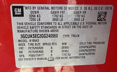 2016 Chevrolet Silverado 1500 LTZ - Photo 8 - Bakersfield, CA 93301