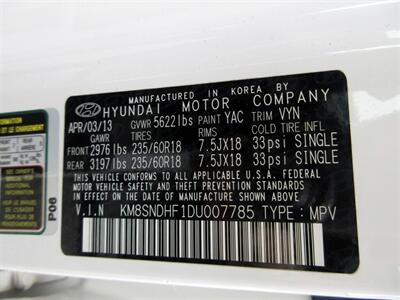 2013 Hyundai Santa Fe GLS   - Photo 82 - Bohemia, NY 11716