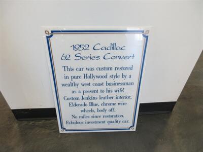 1952 Cadillac Series 62 Convertible   - Photo 81 - Bohemia, NY 11716
