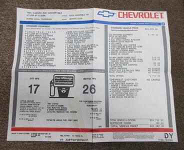 1994 Chevrolet Camaro Z28 Convertible - Photo 72 - Bohemia, NY 11716