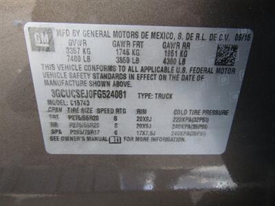 2015 Chevrolet Silverado 1500 LTZ.LEATHER COMFORT PKG,RVC,SILVER CERTIFIED   - Photo 44 - Haddon Twp, NJ 08107