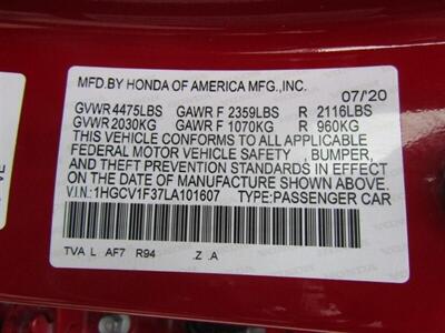 2020 Honda Accord SPORT ,RVC,CONV PKG,SILVER CERTIFIED - Photo 37 - Haddon Twp, NJ 08107