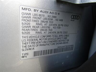 2017 Audi Q7 AWD,NAV,PREM PKG,COMFORT PKG,SILVER CERTIFIED - Photo 47 - Haddon Twp, NJ 08107