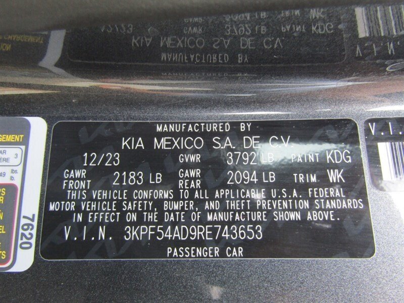 2024 Kia Forte GT SPORT,LEATHER,SUNROOF,RVC,SILVER CERTIFIED - Photo 39 - Haddon Twp, NJ 08107