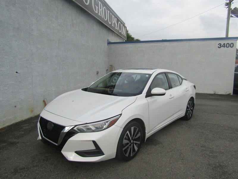 2021 Nissan Sentra SV,PREM PKG,TECH PKG,RVC,SILVER CERTIFIED - Photo 5 - Haddon Twp, NJ 08107