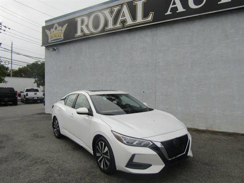 2021 Nissan Sentra SV,PREM PKG,TECH PKG,RVC,SILVER CERTIFIED   - Photo 1 - Haddon Twp, NJ 08107