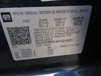 2023 Chevrolet Silverado 1500 4X4 ,CUSTOM CONV PKG,TECK PKG,RVC,SILVER CERTIFIED   - Photo 46 - Haddon Twp, NJ 08107