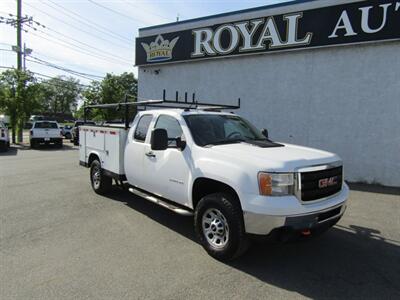 2013 GMC Sierra 3500 UTILTY BODY,4x4,CONV PKG,TOW PKG,SILVER CERTIFIED Truck