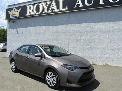2018 Toyota Corolla LE,CONV PKG,RVC,SILVER CERTIFIED Sedan