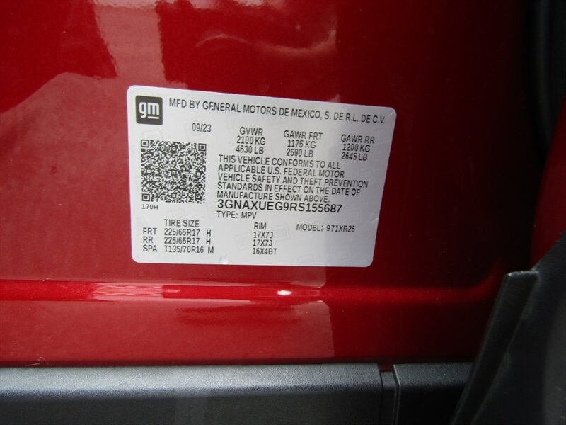 2024 Chevrolet Equinox LT.DR.ASST PKG,PANOROOF,CONV PKG,SILVER CERTIFIED - Photo 34 - Haddon Twp, NJ 08107