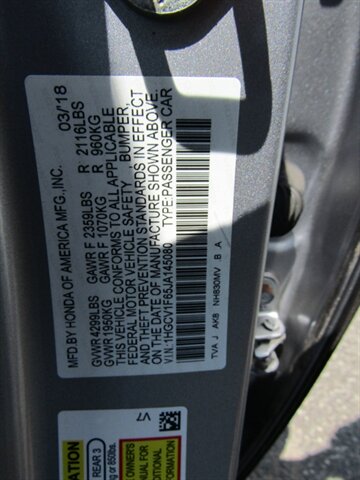 2018 Honda Accord EXL,PREM,NAV,TECH PKG,DR.ASST PKG,SILVER CERTIFIED - Photo 62 - Haddon Twp, NJ 08107