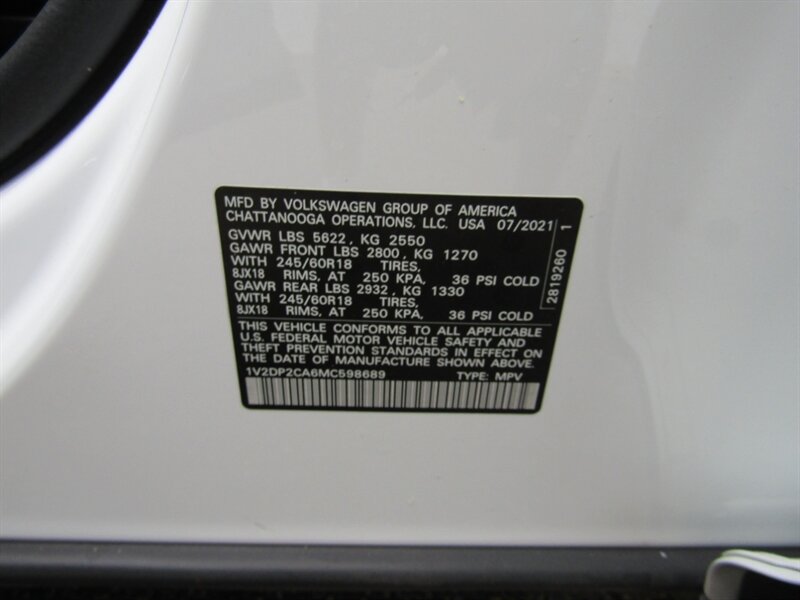 2021 Volkswagen Atlas SE,TECH PKG,LEATHER,COMFORT PKG,SILVER CERTIFIED   - Photo 67 - Haddon Twp, NJ 08107
