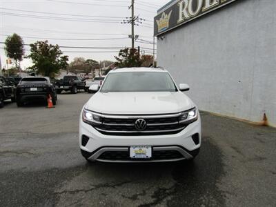 2021 Volkswagen Atlas SE,TECH PKG,LEATHER,COMFORT PKG,SILVER CERTIFIED   - Photo 2 - Haddon Twp, NJ 08107