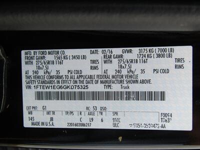 2016 Ford F-150 4X4,NAV.PANOROOF,CONV PKG,RVC,SILVER CERTIFIED   - Photo 41 - Haddon Twp, NJ 08107