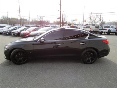 2015 INFINITI Q50 PREM ,NAV,TECH PKG,CONV PKG,RVC,SILVER CERTIFIED   - Photo 4 - Haddon Twp, NJ 08107