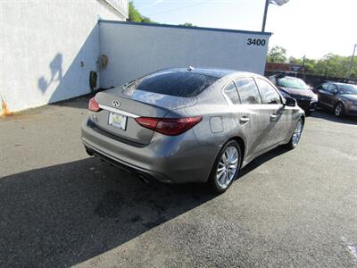 2021 INFINITI Q50 AWD,LUX,PREM PKG,COMFORT PKG,RVC,SILVER CERTIFIED   - Photo 7 - Haddon Twp, NJ 08107