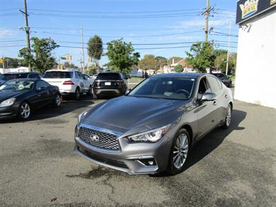2021 INFINITI Q50 AWD,LUX,PREM PKG,COMFORT PKG,RVC,SILVER CERTIFIED   - Photo 3 - Haddon Twp, NJ 08107