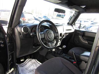 2013 Jeep Wrangler SPORT,4X4, PKG,CONV PKG,SILVER CERTIFIED   - Photo 13 - Haddon Twp, NJ 08107