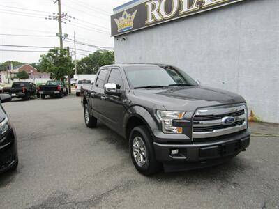 2017 Ford F-150 SPORT, CREW,4X4,CONV PKG,RVC, SILVER CERTIFIED   - Photo 1 - Haddon Twp, NJ 08107