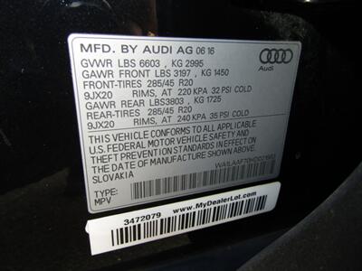 2017 Audi Q7 AWD,NAV,DR.ASST PKG,TECH PKG,RVC,SILVER CERTIFIED   - Photo 45 - Haddon Twp, NJ 08107