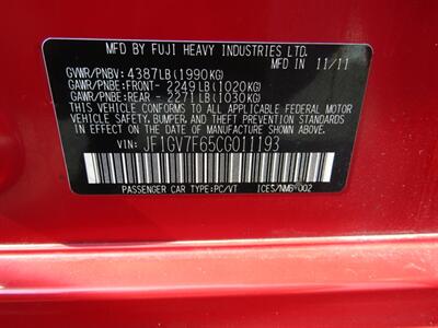 2012 Subaru Impreza AWD, NAV,PREM PKG,CONV PKG,RVC   - Photo 63 - Haddon Twp, NJ 08107