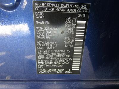 2018 Nissan Rogue AWD SV,CONV PKG,RVC,PWR PKG,SILVER CERTIFIED   - Photo 39 - Haddon Twp, NJ 08107