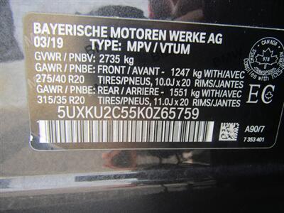 2019 BMW X6 AWD,NAV,DR.ASST PKG,TECH PKG,RVC,SILVER CERTIFIED - Photo 41 - Haddon Twp, NJ 08107
